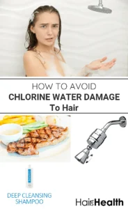 Chlorine hair damage treatment & prevention